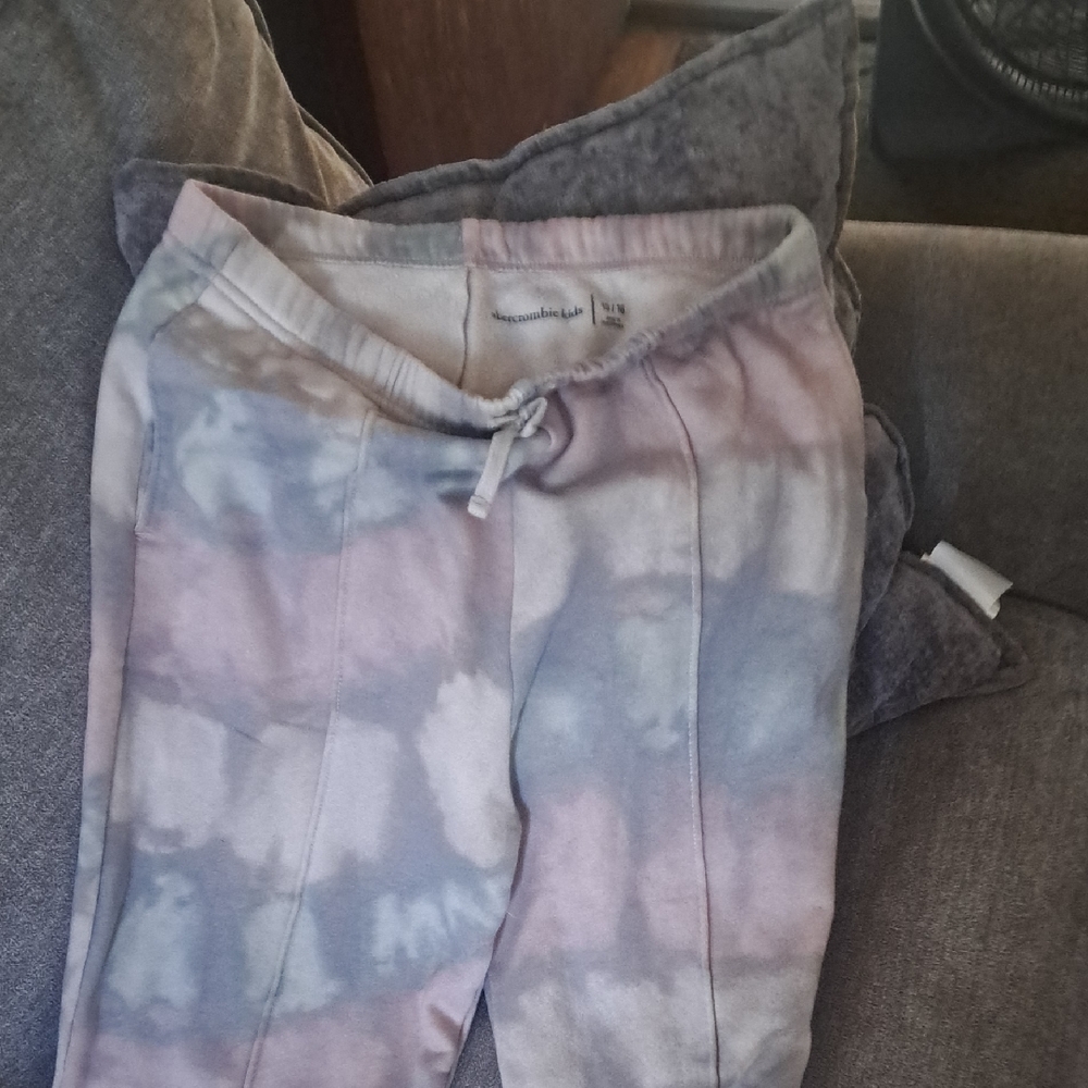Abercrombie Kids Multicolor Tie-Dye Joggers